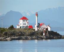 Vue générale du phare d'Entrance Island; Kraig Anderson - lighthousefriends.com