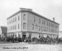 View of the National Hotel from the southeast (unknown); Glenbow Archives, NA-1075-9