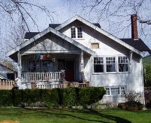 Exterior of Galbraith Residence, 2005; City of Nanaimo, Christine Meutzner, 2005