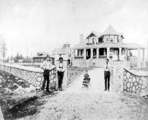 Exterior view of Glenedward, 1911; Burnaby Historical Society Archives, BHS 181