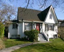 Exterior view of the Harvie Residence; City of North Vancouver, 2005