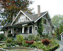 Exterior view of the Cunningham House; City of Burnaby, 2004