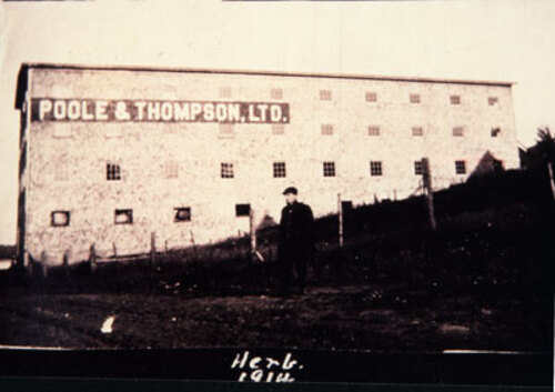 Poole and Thompson warehouse, c. 1914