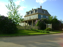 Front &amp; side elevations; Province of PEI, C. Stewart, 2011