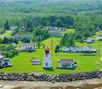 Caissie Point Lighthouse; Fisheries and Oceans Canada | Pêche et Océans Canada