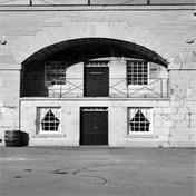 Front view of the Redoubt, 1996.; Parks Canada | Parcs Canada, Graham, 1996.