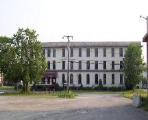 364 Argyle Street (former Palmer-McLellan Factory) view of façade; City of Fredericton