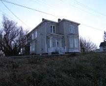 112-114 St. George Street, Annapolis Royal, N.S., north west elevation, 2005.; Heritage Division, NS Dept. of Tourism, Culture and Heritage, 2005								
