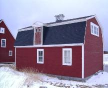 Exterior photo of Mockbeggar Barn and Workshop located on Mockbeggar Plantation, Bonavista, NL.; Department of Tourism, Culture and Recreation 2005