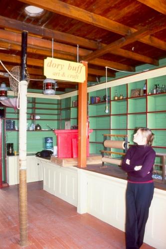 Interior photo, Kean's General Store, Brookfield.