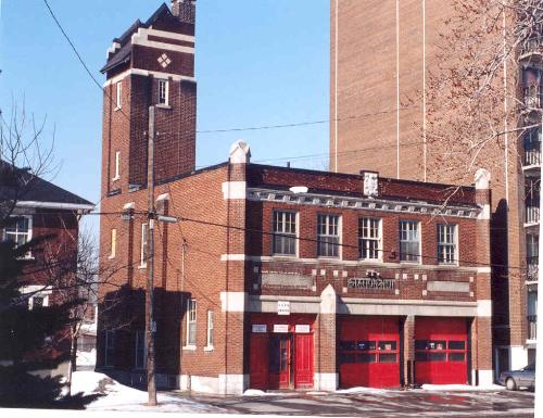 Parkdale fire station, March 2004.