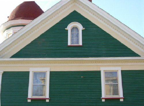 Detail of Pedimented Gable