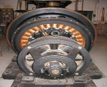 Generator on the main floor; Government of Saskatchewan, Michael Thome, 2005.