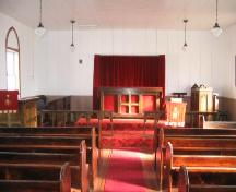 The Sanctuary and a portion of the Nave of St. Alban's Anglican Church; Government of Saskatchewan, Michael Thome, 2005.