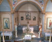 view of the sanctuary, 2005.; Government of Saskatchewan, J. Kasperski, 2005.