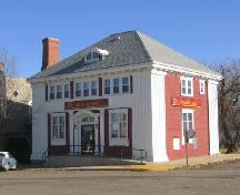 View east at front and south elevations, 2005.; Government of Saskatchewan, Marvin Thomas, 2005.