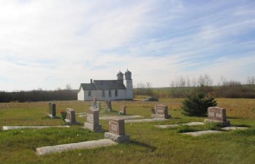 View of Church from cemetery