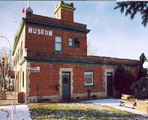 Side (East) Exterior View of Museum; City of Prince Albert, Doug Charrett, 2005.