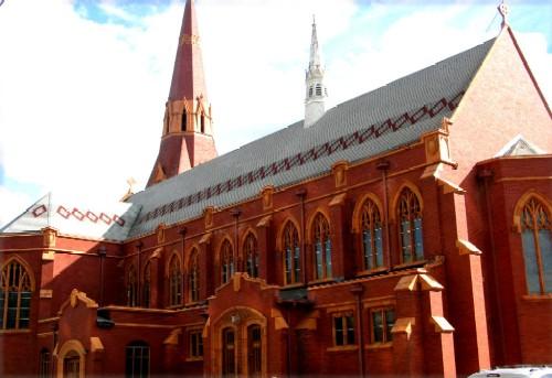 Side and rear view of Cathedral