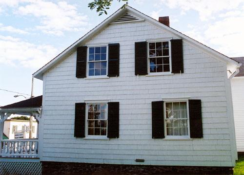 Tilley House, side exterior view