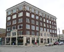 View of street facades of the Walter Scott Building, 2005; Government of Saskatchewan, Bernard Flaman, 2005