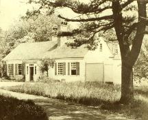 The Bower, Halifax, NS, ca. 1860 prior to the addition of the mansard roof in the 1860s; Courtesy of Nova Scotia Archives and Records Management.