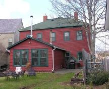 Bailey House, Annapolis Royal, NS, rear perspective, 2005.; Heritage Division, NS Dept. of Tourism, Culture and Heritage, 2005