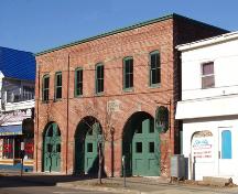 No. 2 Fire Station has been restored and is currently used as an at-risk youth drop-in centre. ; Moncton Museum