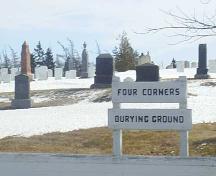 Cemetery from Church Street; Town of Sackville