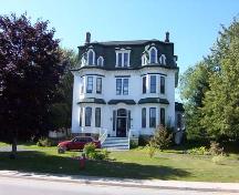 Hickson House, front elevation, 2004.; City of Miramichi