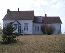 Front elevation of the Issac LeBlanc House, Church Point, NS, 2004.; Heritage Division, NS Dept. of Tourism, Culture and Heritage, 2004.
