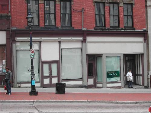 46 - 52 rue King  - devanture