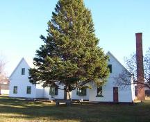 La serre-jardin d'hiver et installation de chauffage O'Brien, élévation avant, 2004; City of Miramichi