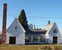 La serre-jardin d'hiver et installation de chauffage O'Brien, élévation arrière, 2004.; City of Miramichi