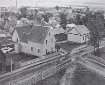 Mechanic's Institute, northern elevation, historic photo. ; PANB