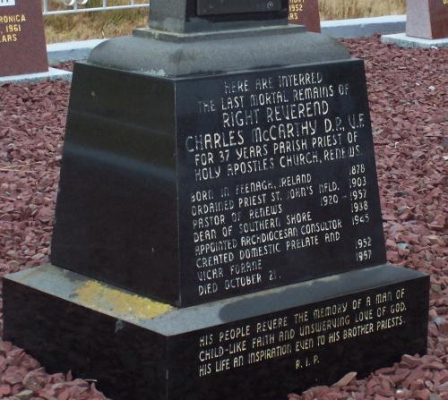 Presentation Cemetery, Renews, NL