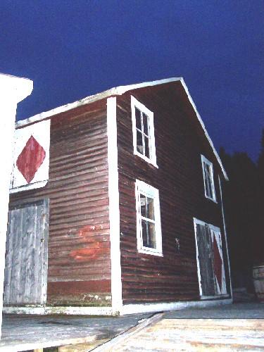 Ford fish store, Jackson's Arm, NL, 2005/11.