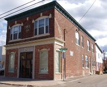 Façade and storefront of the Doyle Building.; Moncton Museum