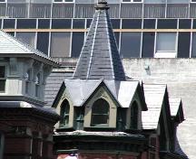 Former Church of England Institute, Halifax, turretted spire detail, 2004; HRM Planning and Development Services, 2004