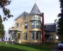 Maison Mac O'Brien, vue du côté et de la façade; City of Miramichi