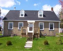 Élévation avant (sud) de la maison John Wyse, 2005.; City of Miramichi