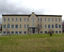 Photograph of the facade; Société historique du Madawaska