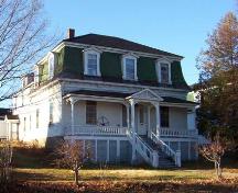 La Maison Brander, élévations avant et côté, 2005; City of Miramichi