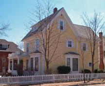 Bonaccord House, at the corner of John Street and Bonaccord Street, northern elevation.; Moncton Museum