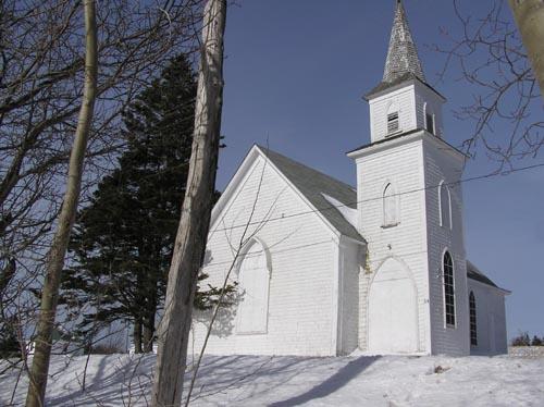 Centreville United Church, Front Elevation