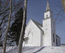 Centreville United Church, Front Elevation, 2004; Heritage Division, Nova Scotia Department of Tourism, Culture and Heritage, 2004