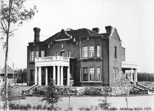 North and west elevations