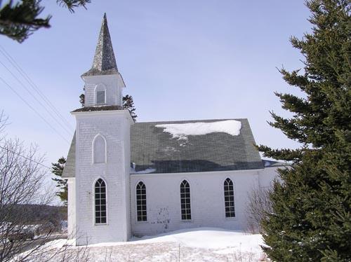 Centreville United Church, Side Elevation
