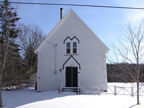 Culloden Baptist Church, Front Elevation