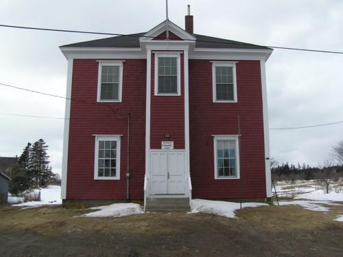 The IOOF Hall, Front Elevation.